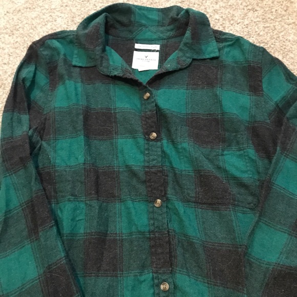 American Eagle softest ever flannel. NWOT. - Picture 2 of 2